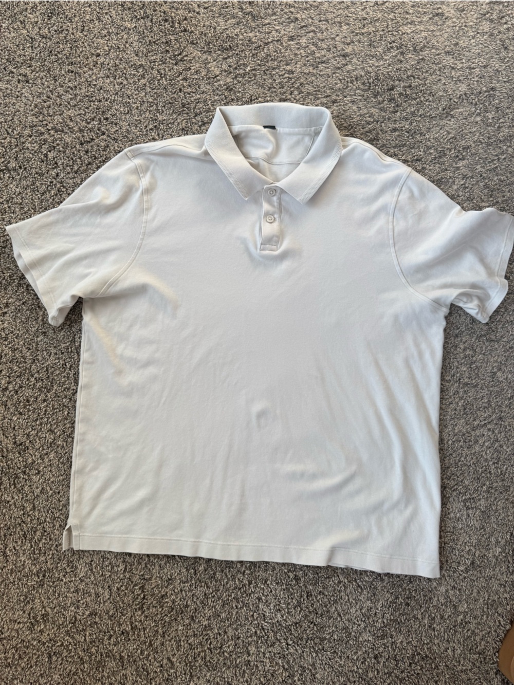 Men's Lululemon Organic Pima Cotton Short-Sleeve Polo Shirt